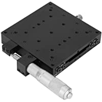X Etapa lineal- 100 x 100 mm X micrómetro Plataforma de desplazamiento manual Mesa deslizante Ajuste fino Rodillo…